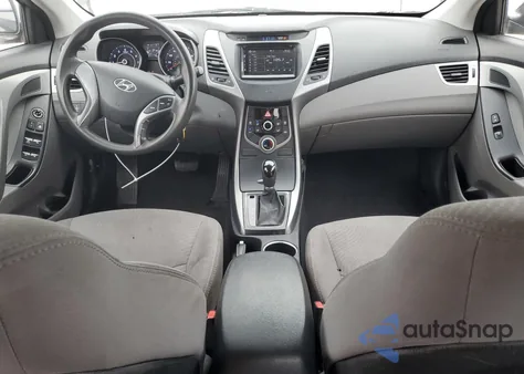 2016 Hyundai Elantra Se z USA, uszkodzony, nr VIN 5NPDH4AE5GH718068